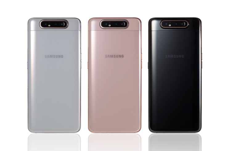 סמסונג חושפת את ה-Galaxy A80 עם מצלמת פופ-אפ מתהפכת